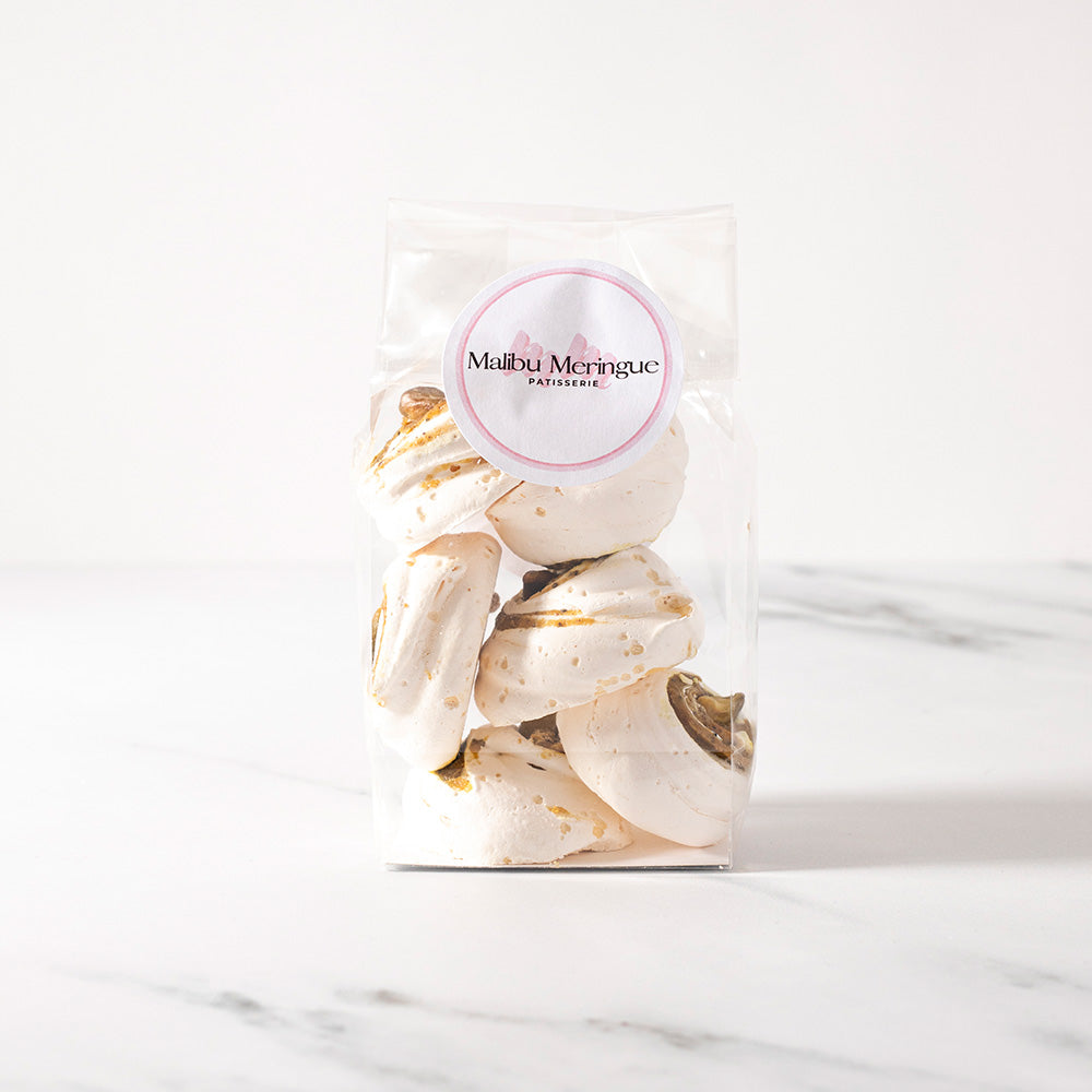 Malibu Meringue Pistachio cookies