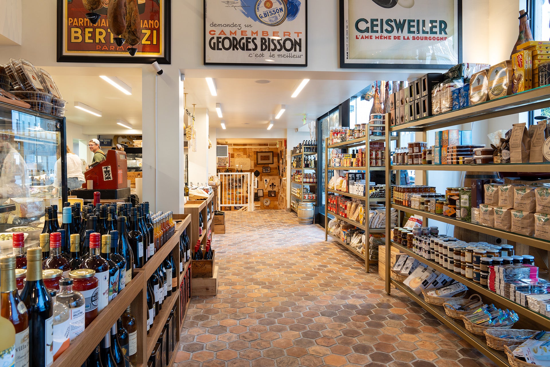 Inside of the Cheese Store of Beverly Hills